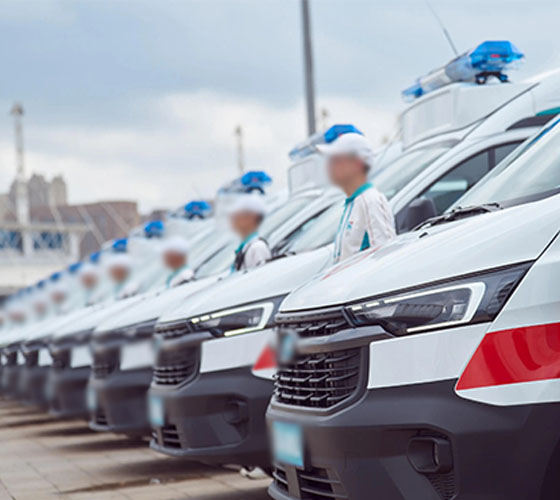 黔西市服务车队展示